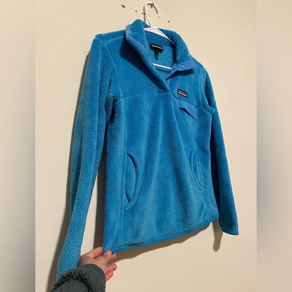 Patagonia Snap-T Pullover Sweater Jacket Teal XS - Picture 2 of 10